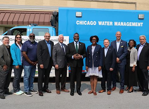 Water  groundbreaking