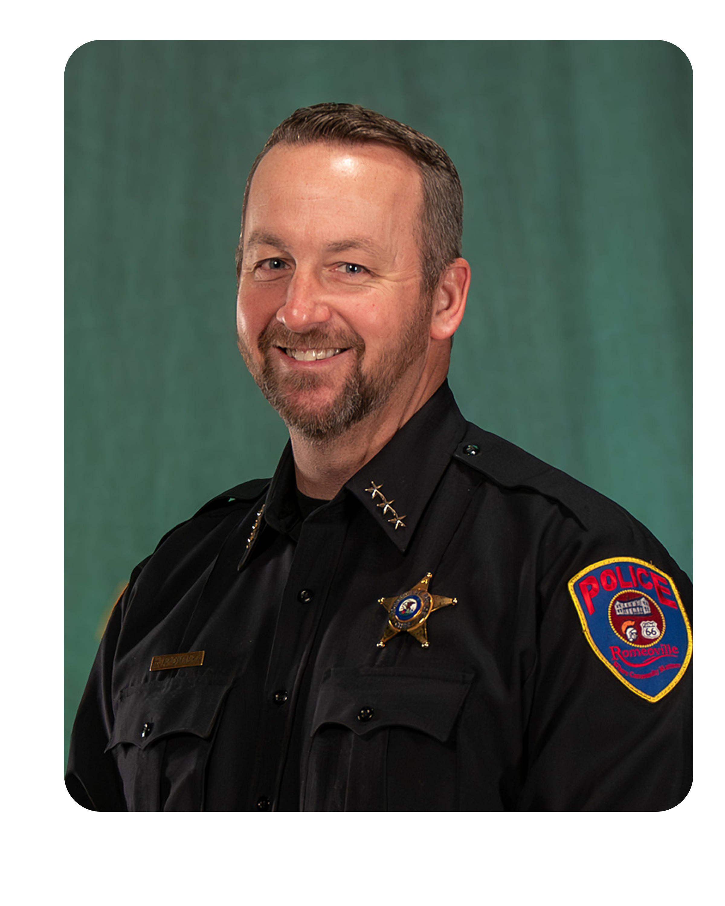 Headshot of Brant Hromadka, Police Chief