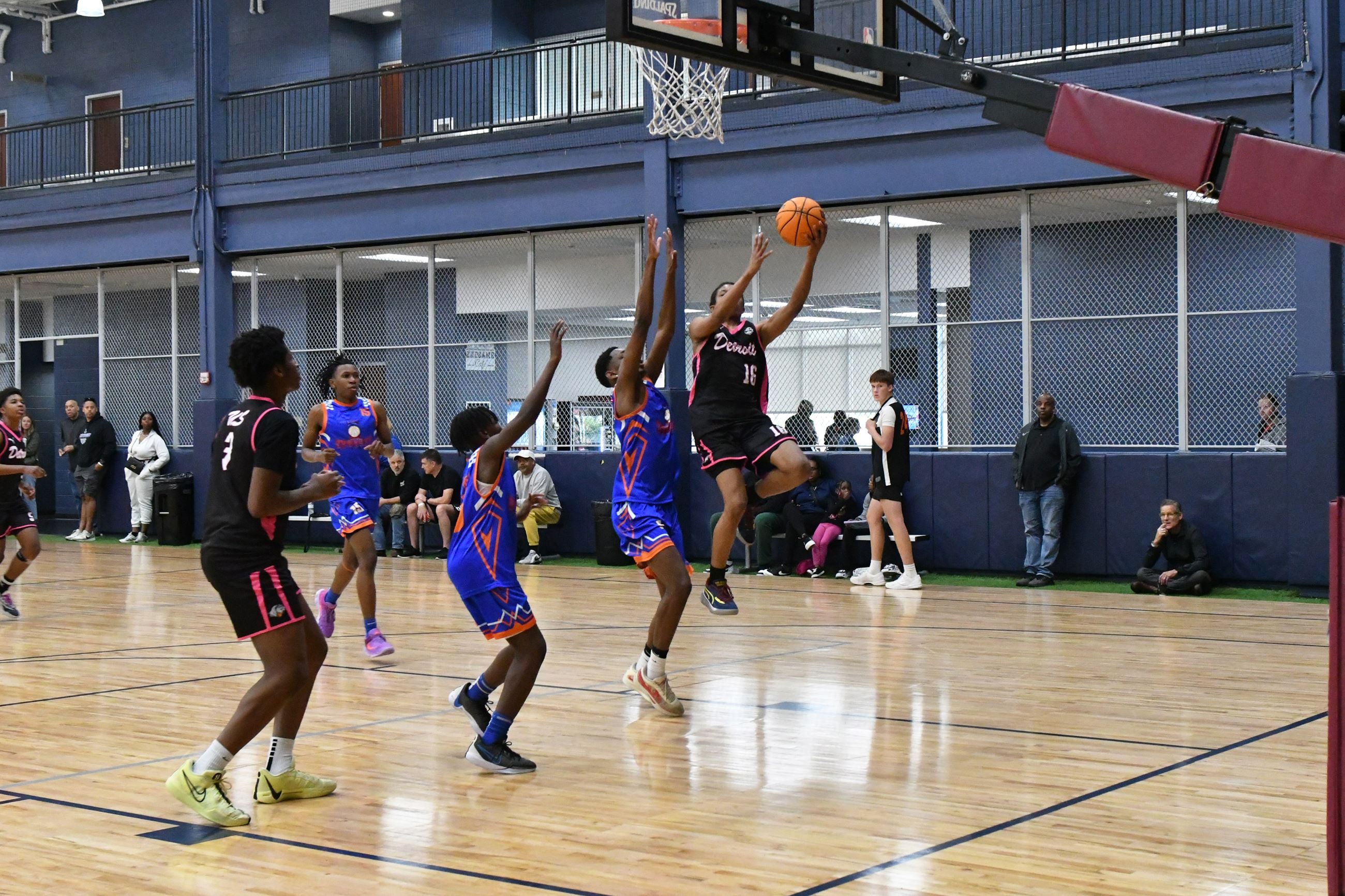 Picture of basketball game at Romeoville Athletic & Event Center