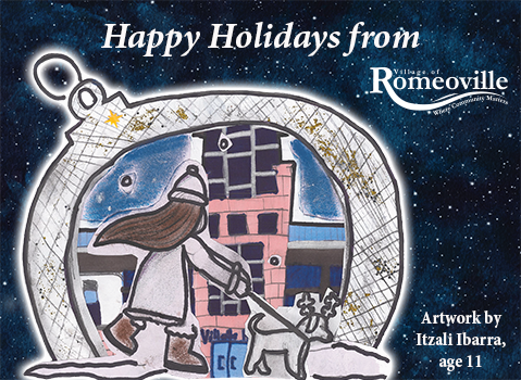 Image of the 2024 Holiday Card Winner