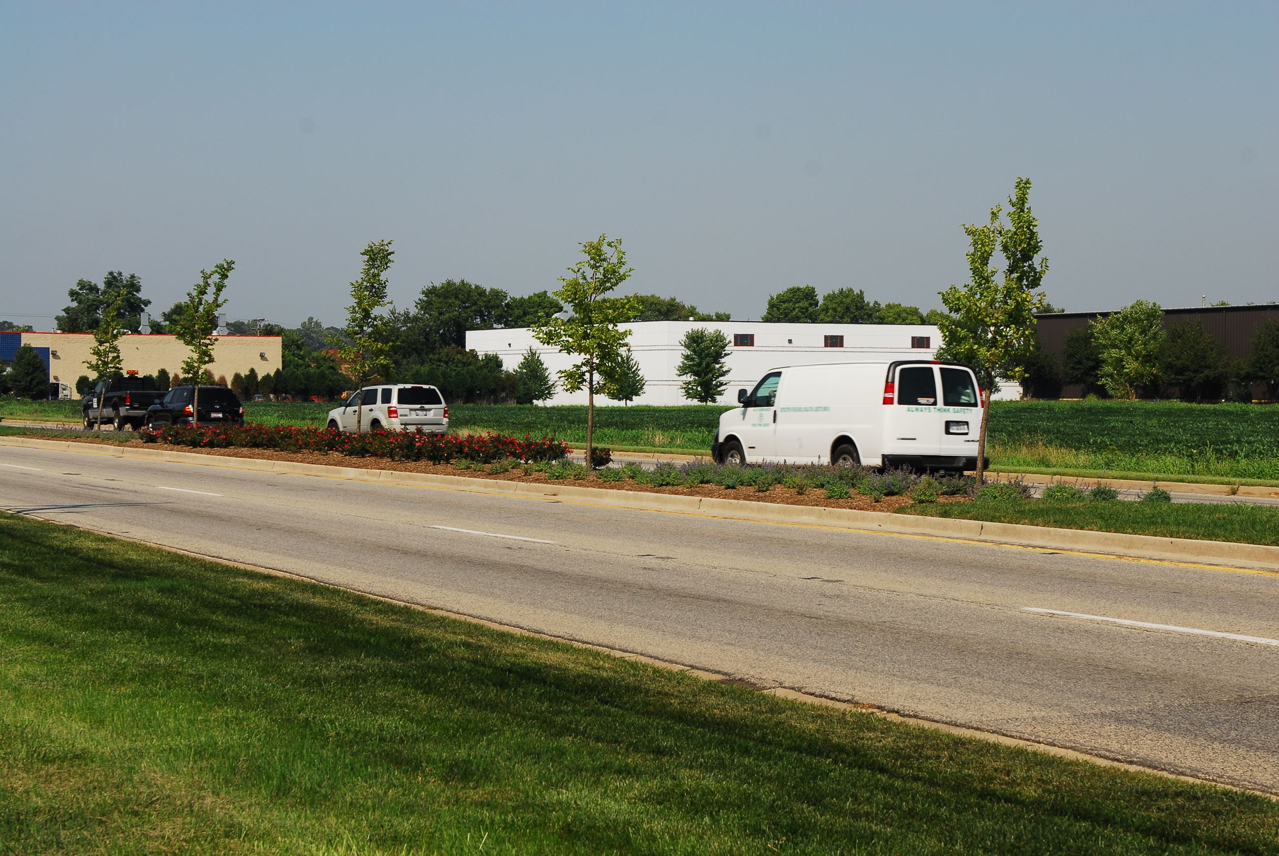 Route 53 Redeveloped Street Islands
