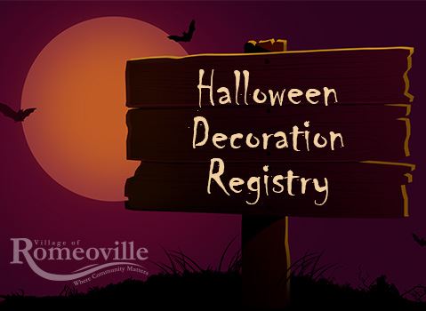 Halloween Decor Registry NF