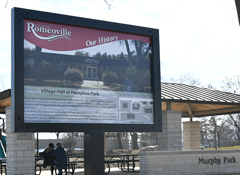 History Wayside Sign